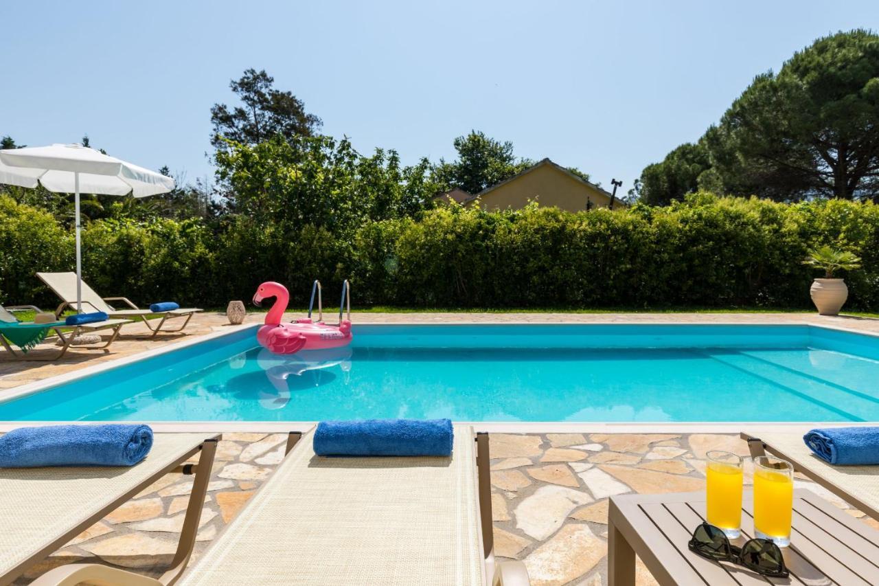 Villa Marina Mare Acharavi  Luaran gambar